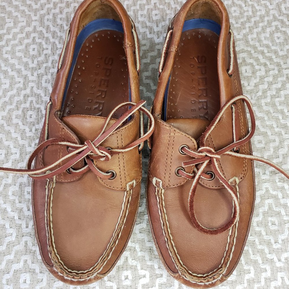 Sperry Top-Sider Leather Boat Shoes Size 7